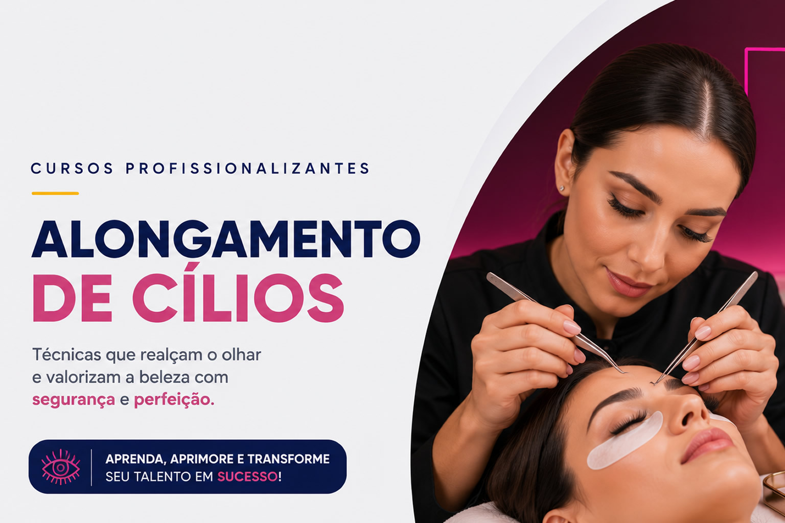 Alongamento de Cílios